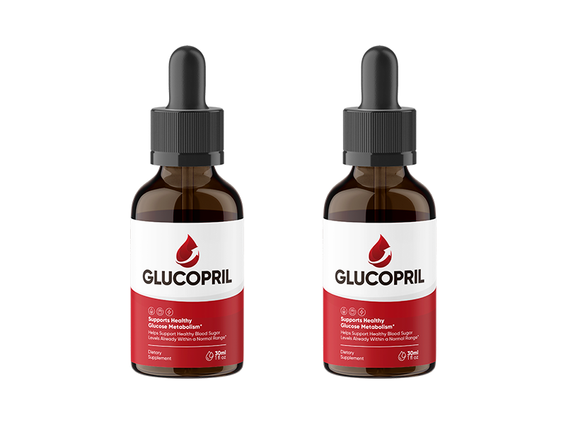 Two-bottle Glucopril package